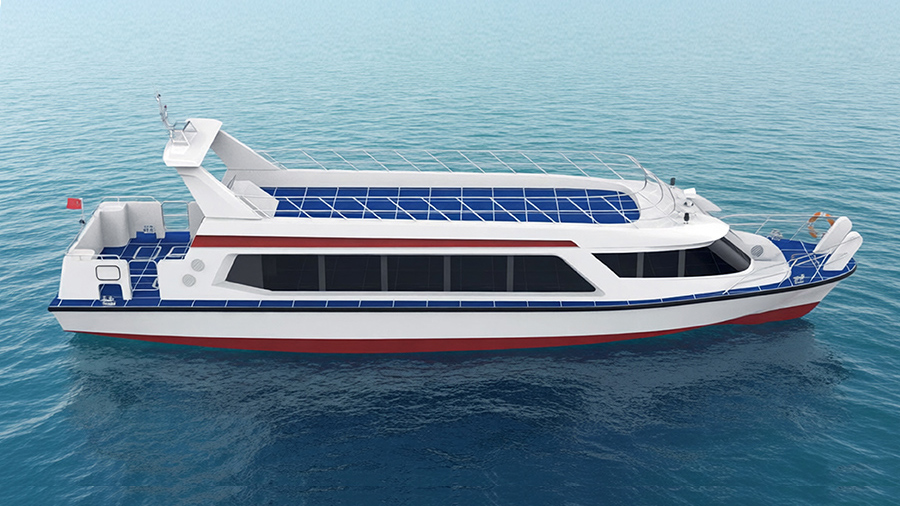 AR1970 Sightseeing Electric-Powered Pleasure Boat