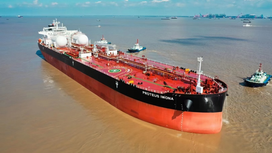 119K Dual-Fuel Powered Vessel