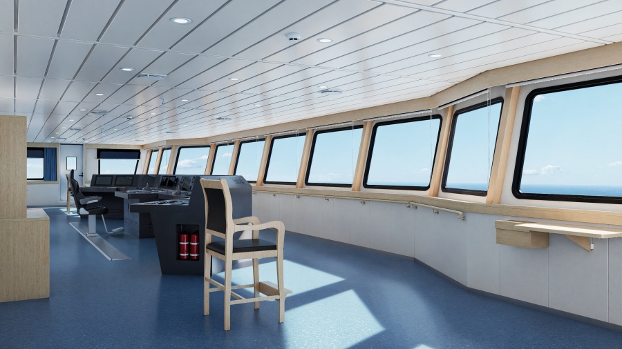 3,600 TEU container ship