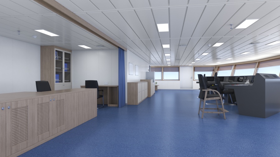 5,000 TEU container ship